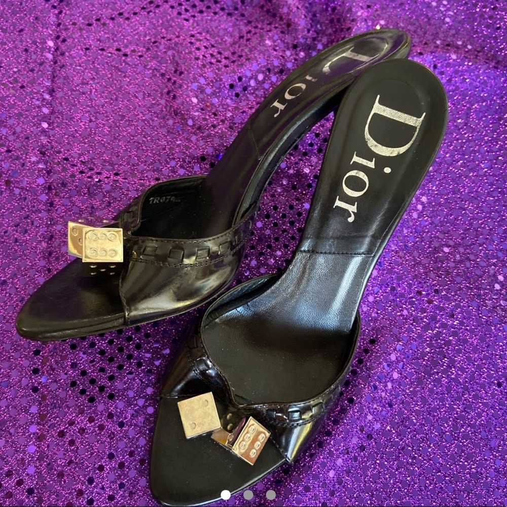 Dior Gambler Dice Heels
